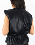 Matty Leather Vest