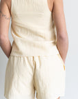 Piper Shirred Waist Shorts