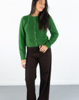 Yara Alpaca Blend Shrunken Cardigan