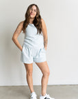 Piper Shirred Waist Shorts