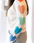 Lola Heart Sleeve Sweater