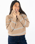 Warm Chai Quarter Zip Pullover