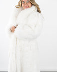 Faux Fur Pelted Coat