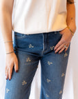 Flora Cropped Jean