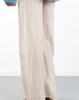 Carina Relaxed Wide-Leg Linen Pant