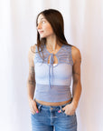 Lena Tie-Front Tank