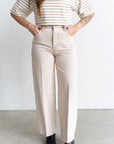 Tate Cropped Jean- Dune