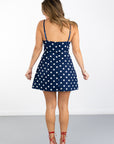 Aria Polka Dot Mini Dress