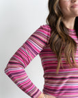 Madison Crew Neck Striped Sweater - sanitystyle
