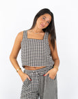 Giselle Gingham Top