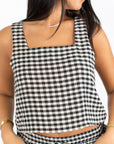 Giselle Gingham Top