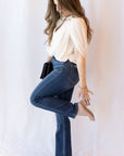 Heidi High Rise Crop Jeans