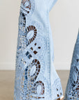 Ophelia Lace Patchwork Jeans
