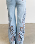 Ophelia Lace Patchwork Jeans