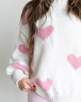 Rosalie Heart Sweater - sanitystyle