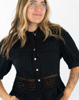 Paola Eyelet Blouse