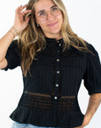 Paola Eyelet Blouse