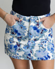 Kirsten Floral Mini Skirt