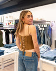 Reese Suede Top