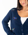 Esme Embroidered Horse Cardigan