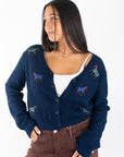 Esme Embroidered Horse Cardigan