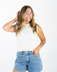 Montauk Crochet Tank
