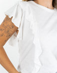 Tori Flutter Sleeve Top
