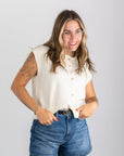 Vanessa Sleeveless Cardigan