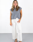 Gracie Crop Cream Jean