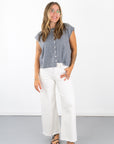 Vanessa Sleeveless Cardigan