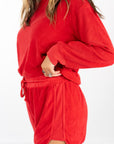 Alexis Short- Cherry Red