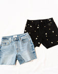 Daisy High Rise Jean Shorts