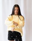 June Striped Knit Sweater