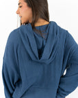 Sunday Drift Ribbed Hoodie