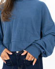Sunday Drift Ribbed Hoodie