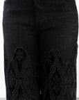Milton High Rise Lace Jean