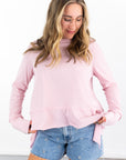 Candace Slub Long Sleeve Layering Top