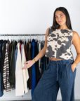 Mary Wide Leg Denim Pants