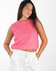 Harriet Crew Sleeveless Knit