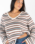 Pippy Stripe Knit Top