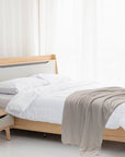 BambooYou Large All Season Waffle Weave Throw