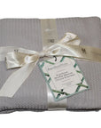 BambooYou Large All Season Waffle Weave Throw