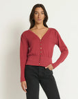 Nation Colette Cardigan Top