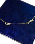 Water Resistant Custom My Mantra/Name Necklaces - Gold