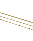 Skinny Cable Necklace