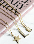 Skinny Cable Necklace