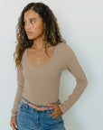 DTN Ribbed Long Sleeve
