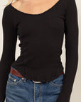 Annie Ribbed Top