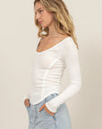 Annie Ribbed Top