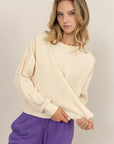 Natalia Waffle Top